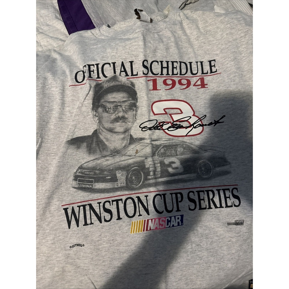 Vintage 90's NASCAR Dale Earnhardt Winston Cup Series 1994 T-Shirt Men's Sz XL